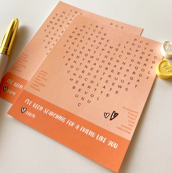 Searching for a Friend - Printable