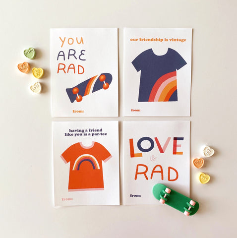 Rad Valentine - Printable