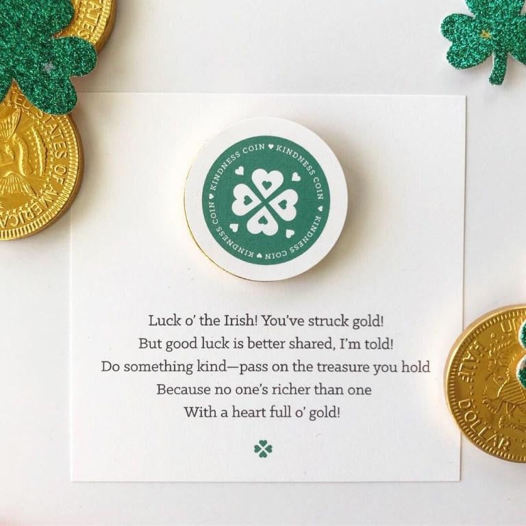 St. Patrick’s Day Kindness Coins