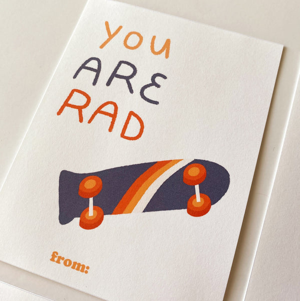 Rad Valentine - Printable