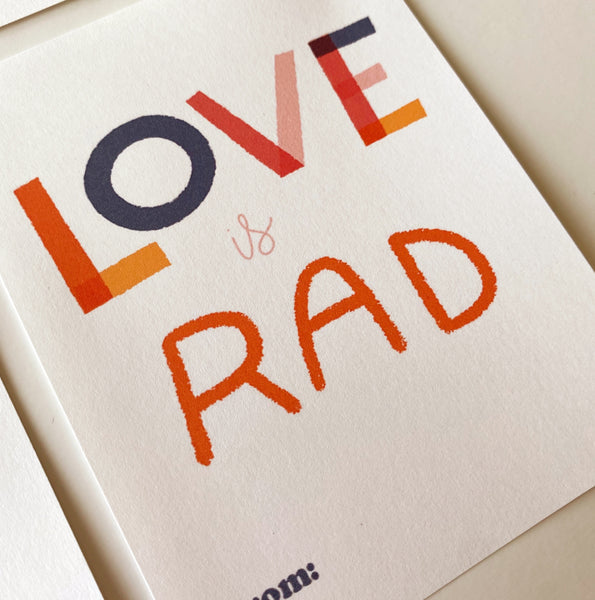 Rad Valentine - Printable